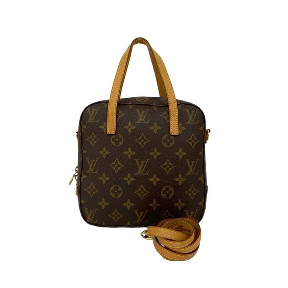 LOUIS VUITTON Brown Monogram Leather Shoulder Bag - Picture 1 of 10